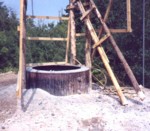 Photo of The Well During Blasting