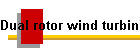 Dual 
rotor wind turbine