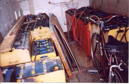 A friend's large battery bank