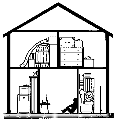Improvised Protection Against Radiation - House